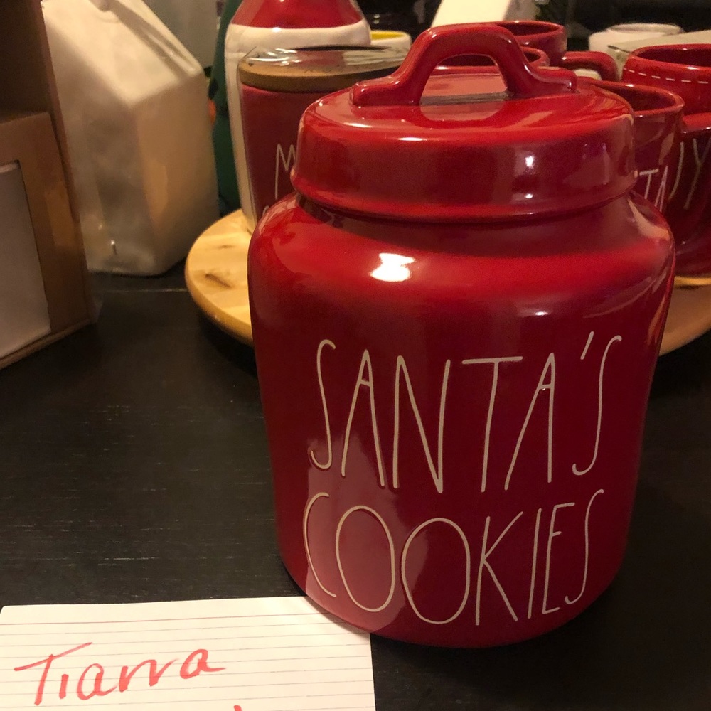 Rae Dunn Christmas Canister